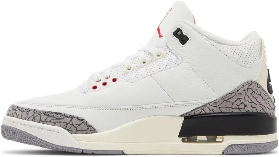 靴 Nike Air Jordan 3 Retro 24.5 DN3707 Nike Air Jordan 3 Retro DN3707-100 Shoes Men's Size 18 White